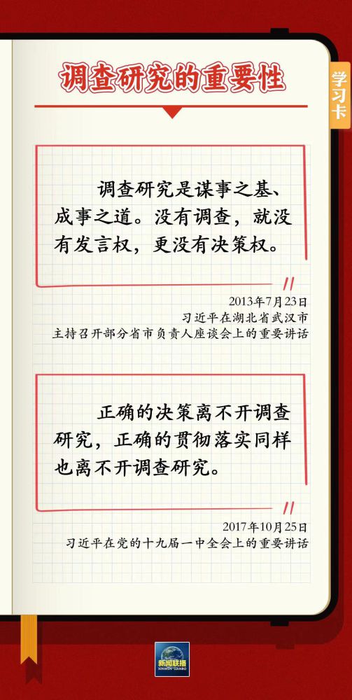 學(xué)習(xí)卡丨如何深入調(diào)查研究？跟總書記學(xué)習(xí)&ldquo;五字訣&rdquo;