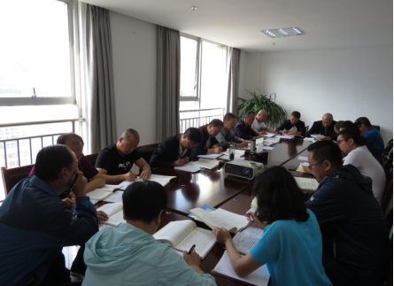 配送公司黨委召開&ldquo;不忘初心、牢記使命&rdquo;主題教育學習交流會